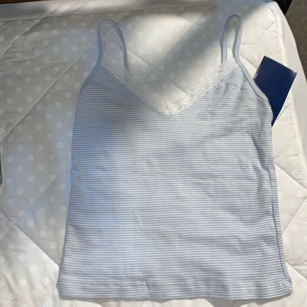 brandy melville blue tank